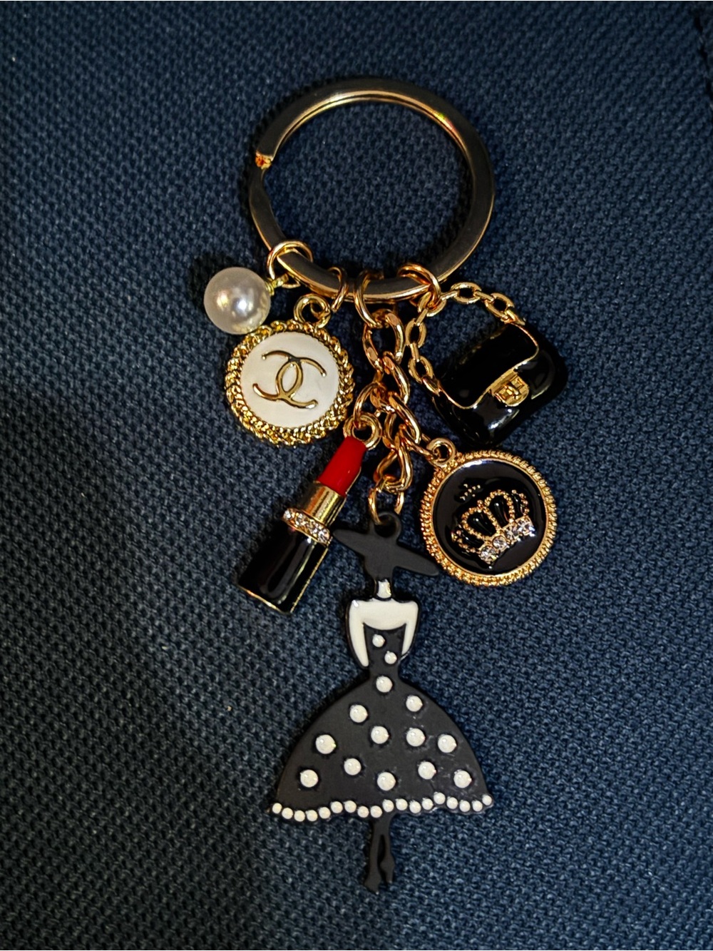 Upcycled Cc charm